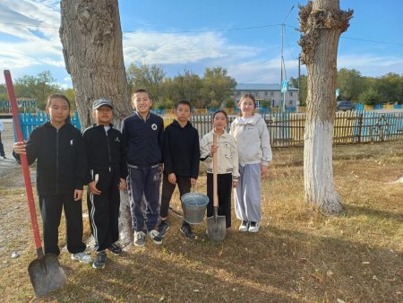 «Таза мектеп - таза аймақ» акциясы өткізілді